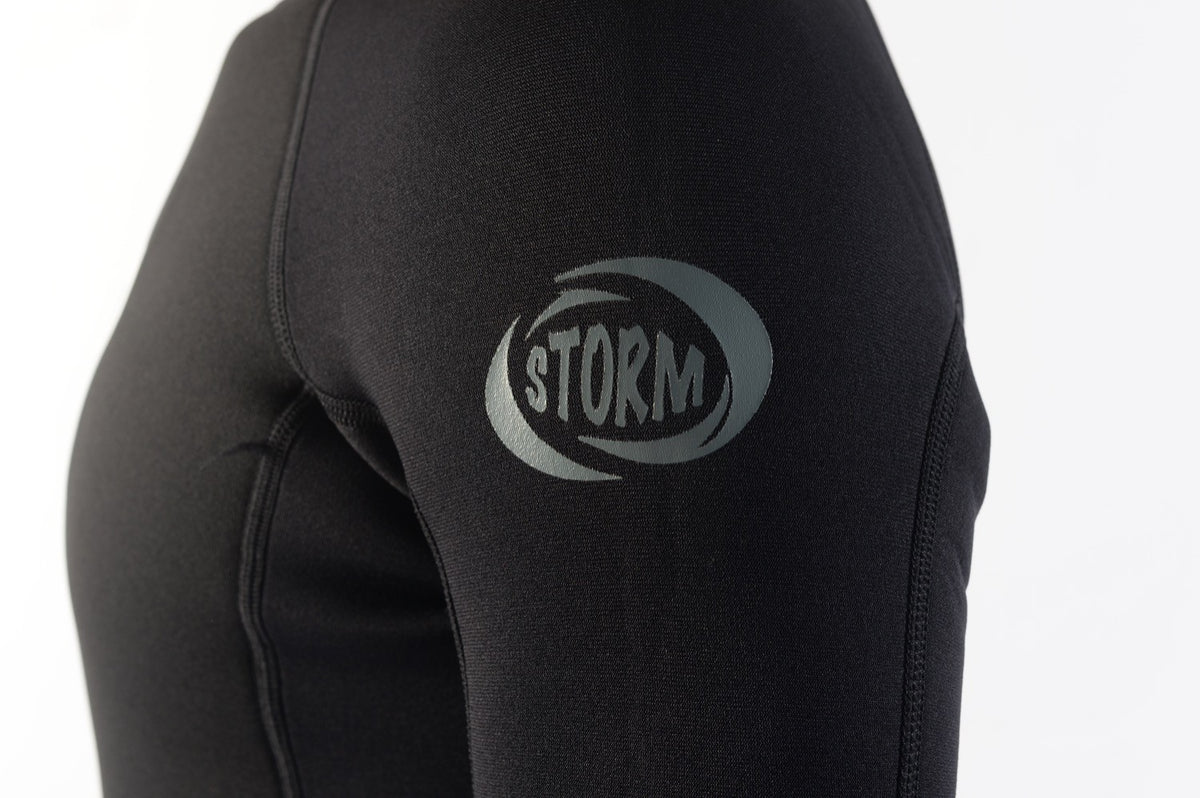 STORM - Traje de surf - Integral 3/2mm - Cremallera trasera - Negro