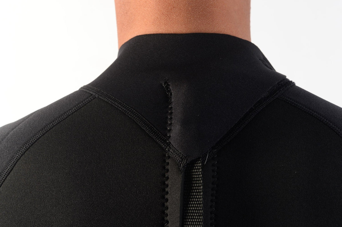 STORM - Traje de surf - Integral 3/2mm - Cremallera trasera - Negro