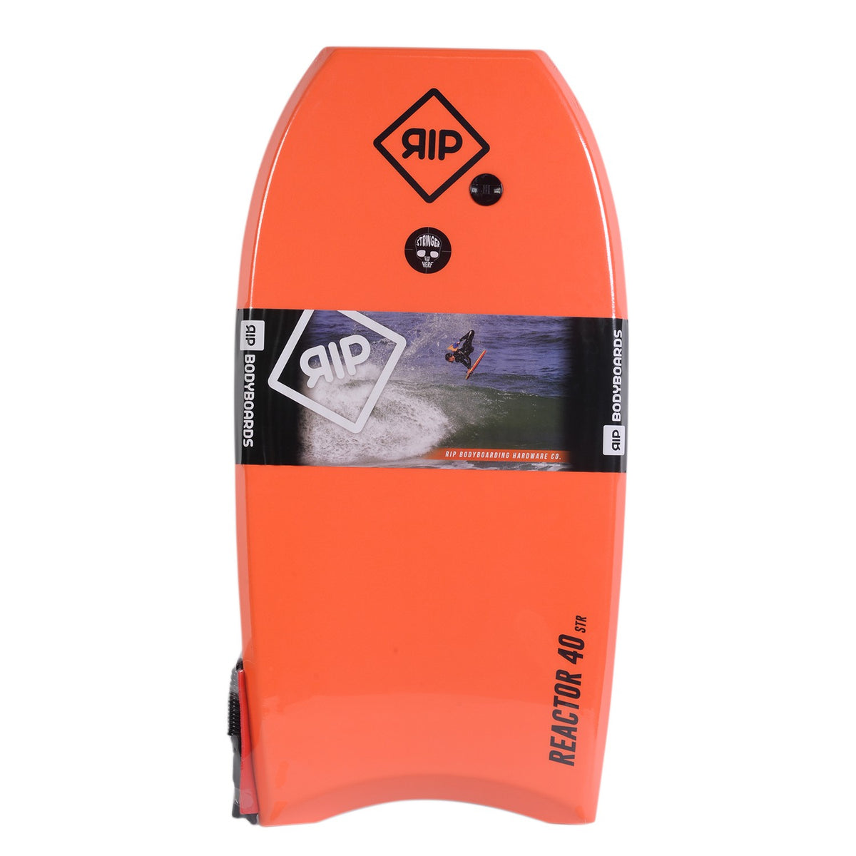 RIP Bodyboard - Ripper Stringer with leash (EPS) - Orange / Blue