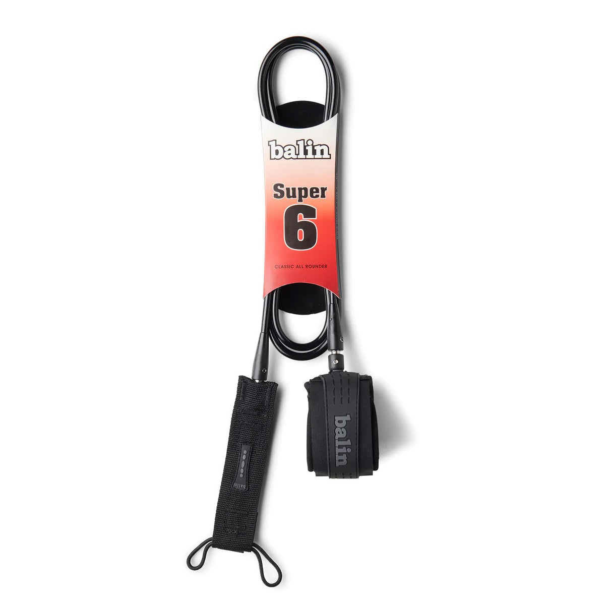 BALIN - Correa de surf - Serie Super (7 mm) - Negro