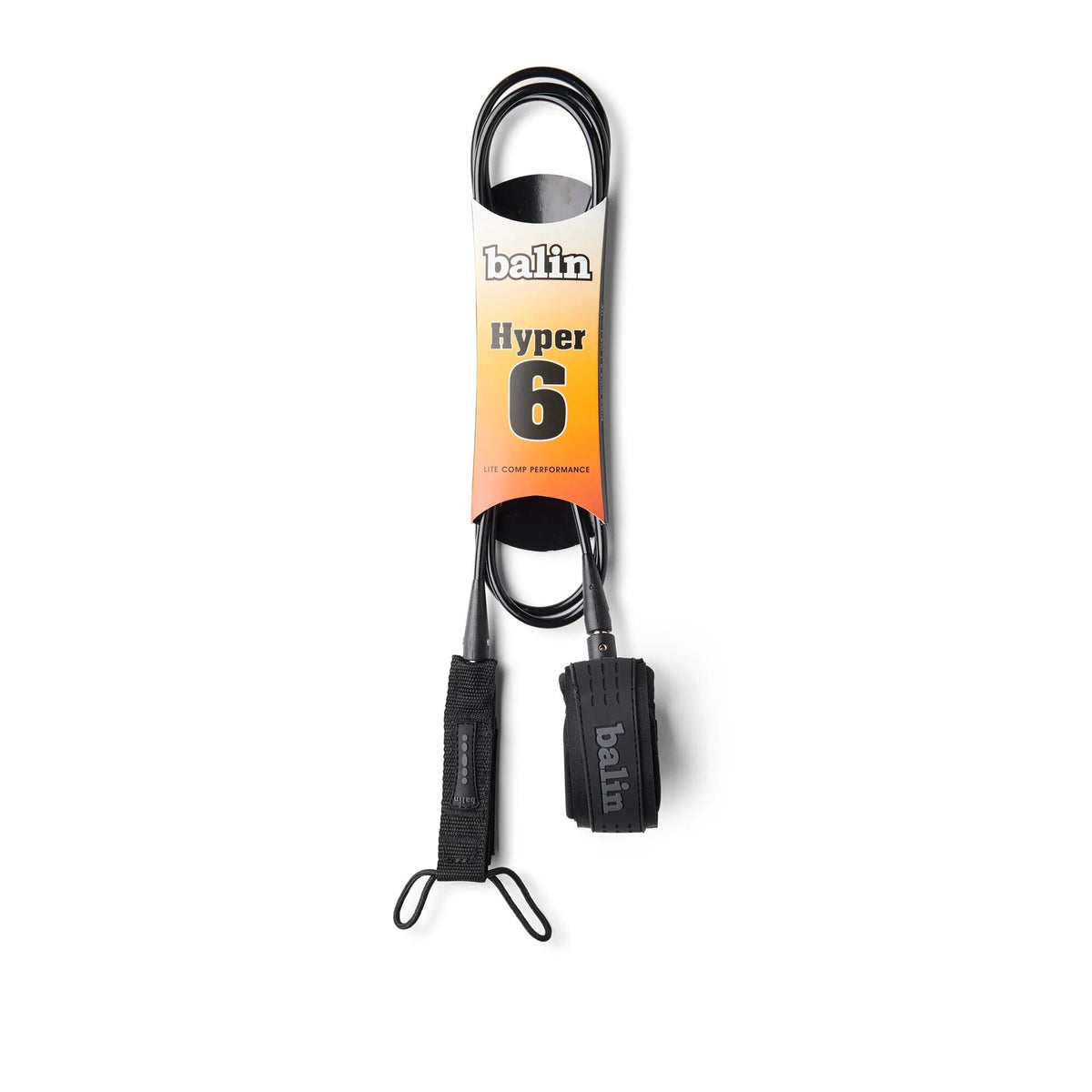 BALIN - Correa de surf - Hyper Comp (5,5 mm) - Negro