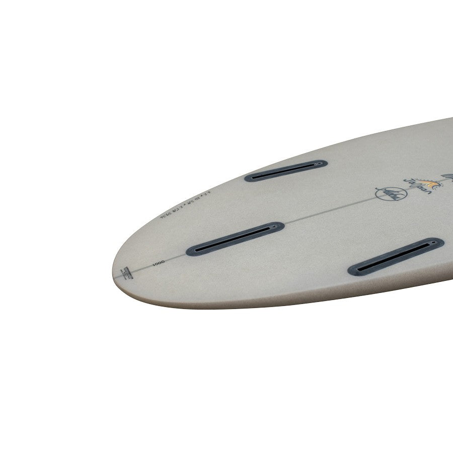 ALOHA Surfboards x Jalaan Peanut 6'6 (PU) Ash Gray - Futures