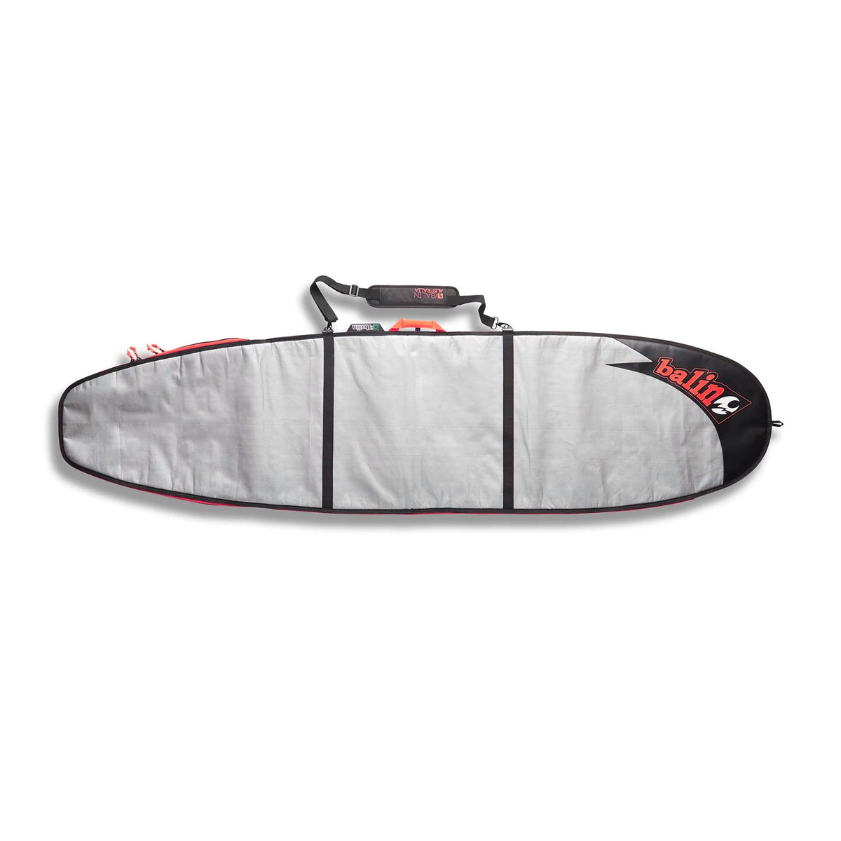 BALIN - Housse Voyage 1 planche - UTE - Longboard 5mm - Red