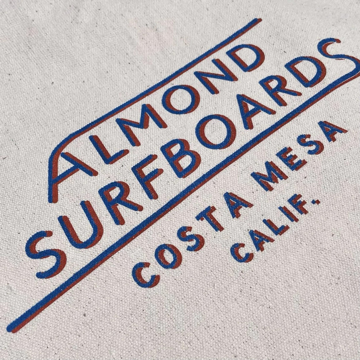 ALMOND Tablas de surf - Costa Mesa Tote Bag - Natural