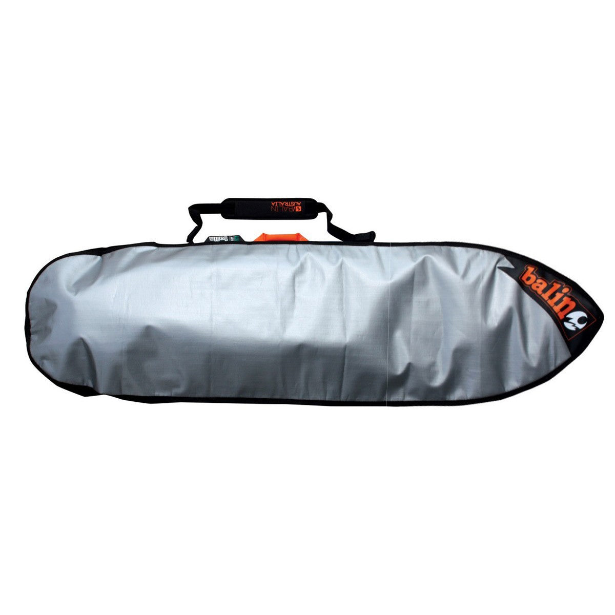 BALIN - Housse de surf 1 planche - UTE Big Boy - Fish / Hybrid 5mm - Orange