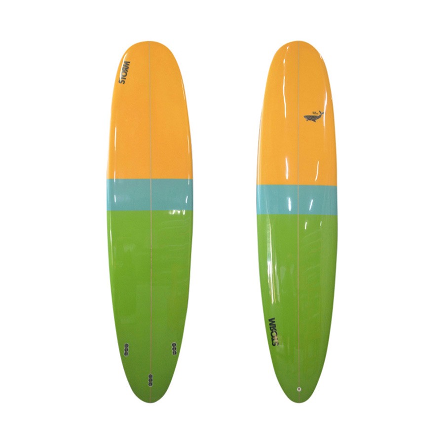 STORM Surfboard - Longboard PU - 8'0 - Blue Whale