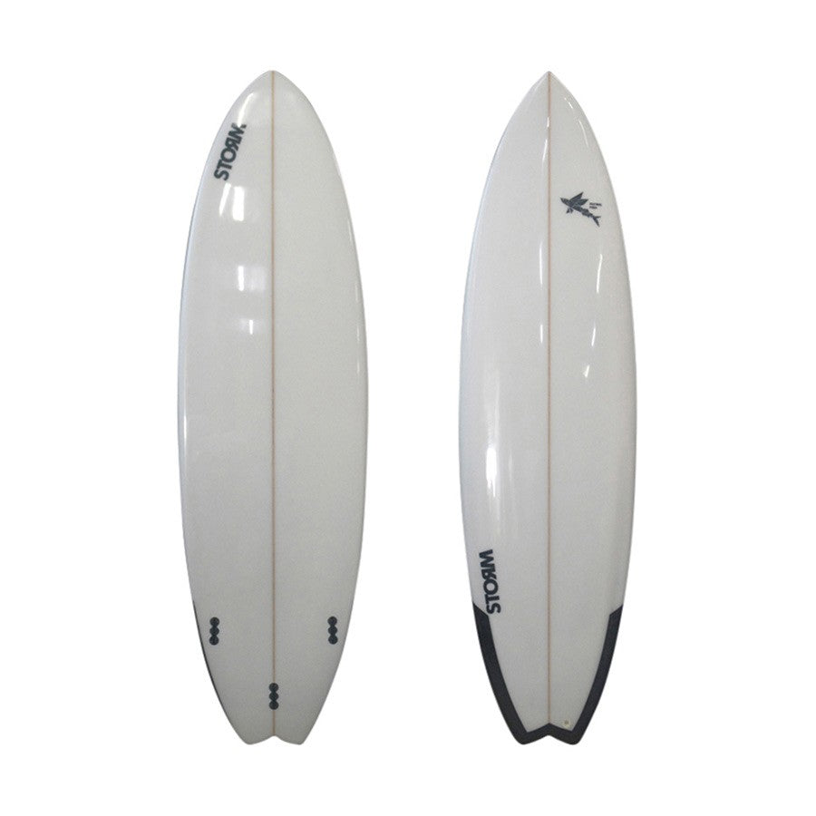 STORM Surfboard - Flying Fishing 6'10 - Clear