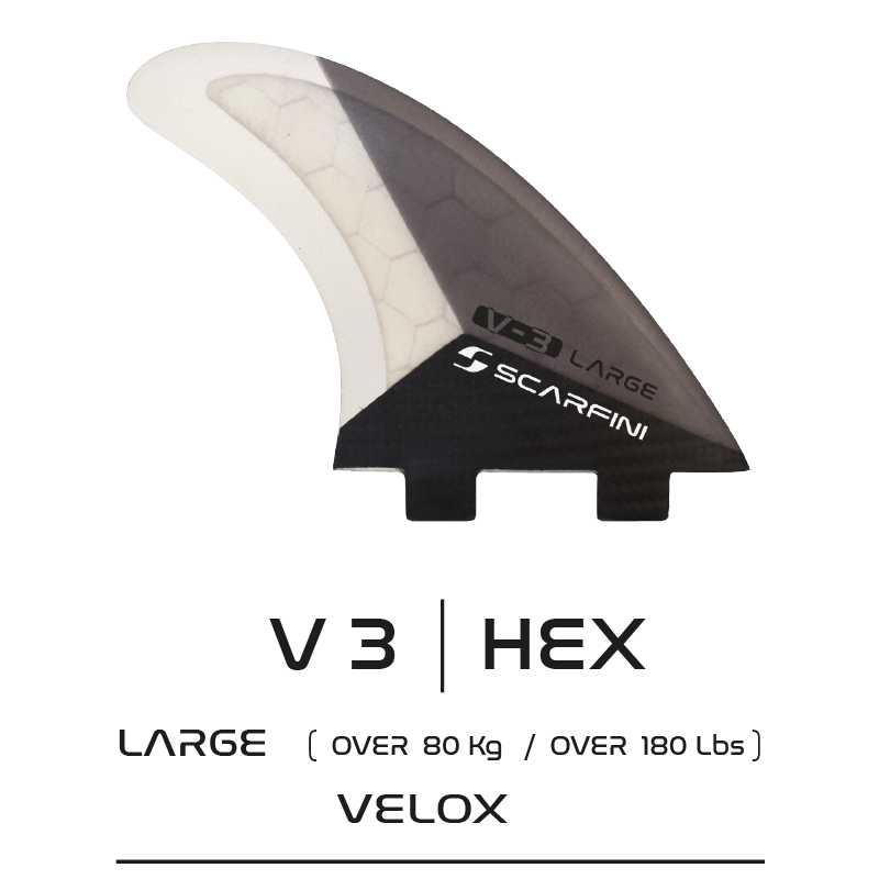 SCARFINI - VELOX CARBON Thruster - Taille L (FCS)