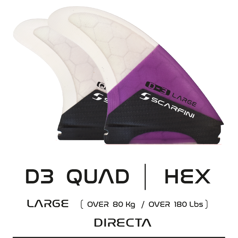 SCARFINI - DIRECTA CARBON Quad - Taille L (Futures)