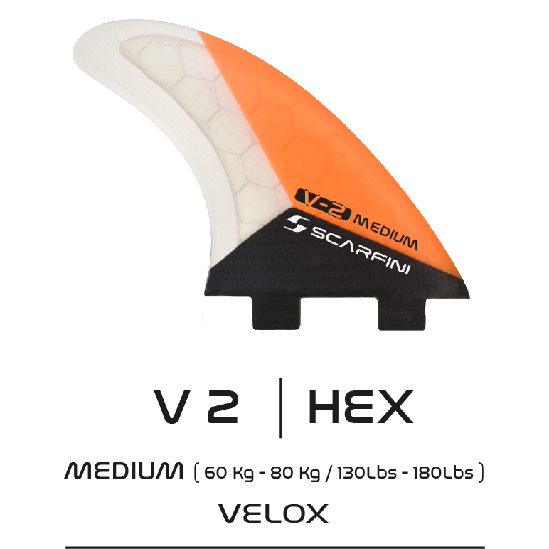 SCARFINI - VELOX CARBON Thruster - Taille M (FCS)