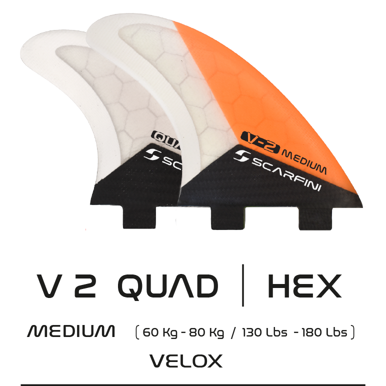 SCARFINI - VELOX CARBON QUAD - Taille M (FCS)