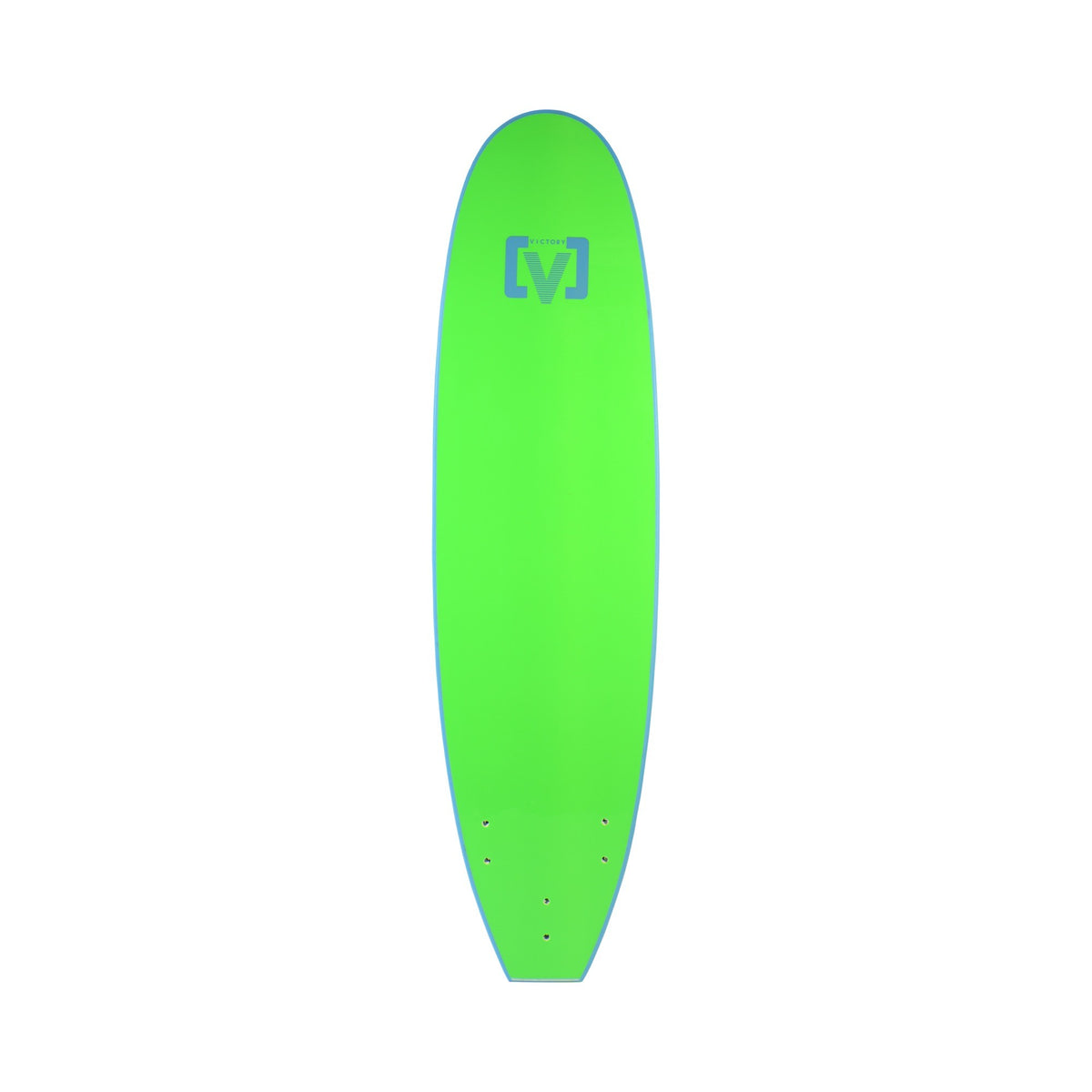 VICTORY - EPS Softboard - Planche de surf en mousse - Malibu 7'0 Wide - Light Blue