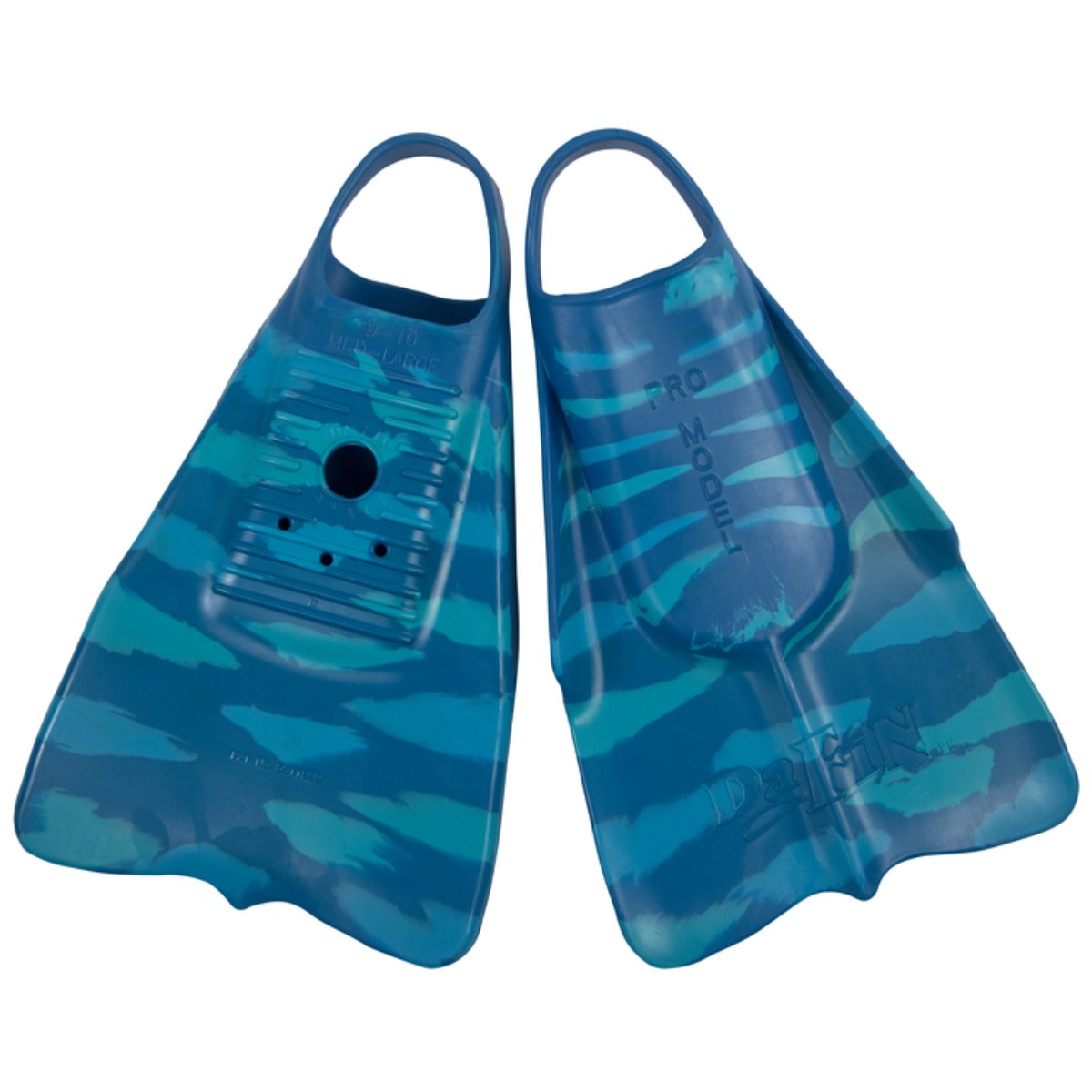 DA FIN - Palmes de bodyboard et bodysurf - Zak Noyle- Ocean Blue