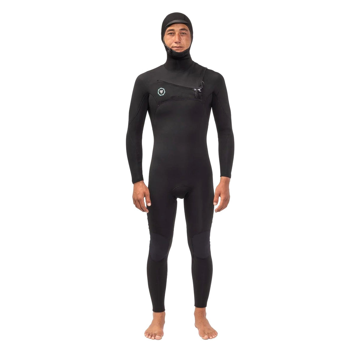 VISSLA - 7SEAS Full hooded Chest  - 5/4/3MM - Black