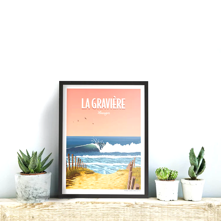AWESOME MAPS - Poster - The gravel pit