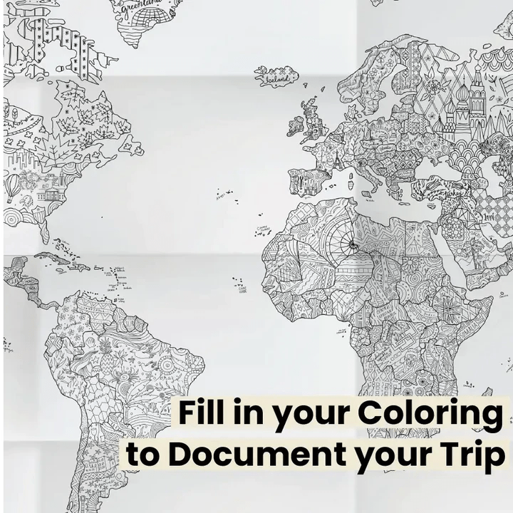 MAPAS IMPRESIONANTES - Diario de Viaje "Mapa Verde"