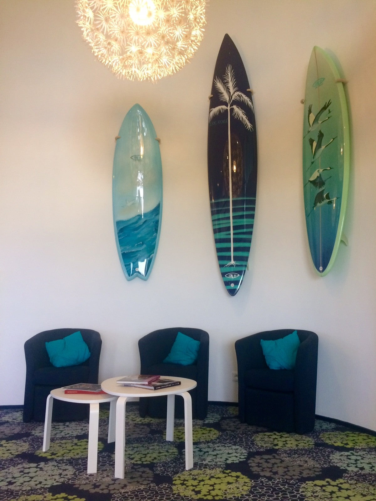 LEVITATION BOARD SUPPORT - Support en bois pour Longboard, Surf et SUP