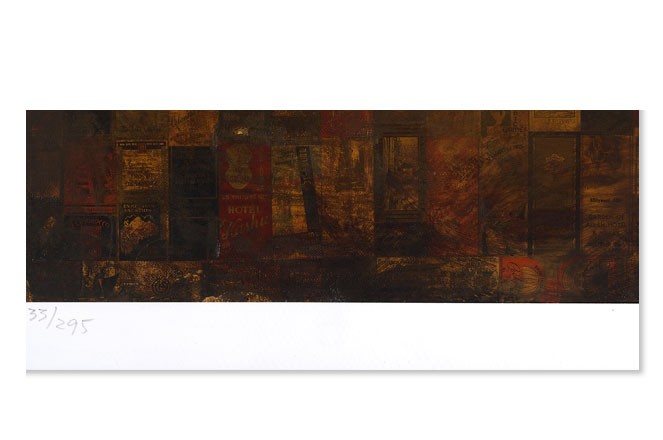 Lithographie WOLFGANG BLOCH no. 151-03