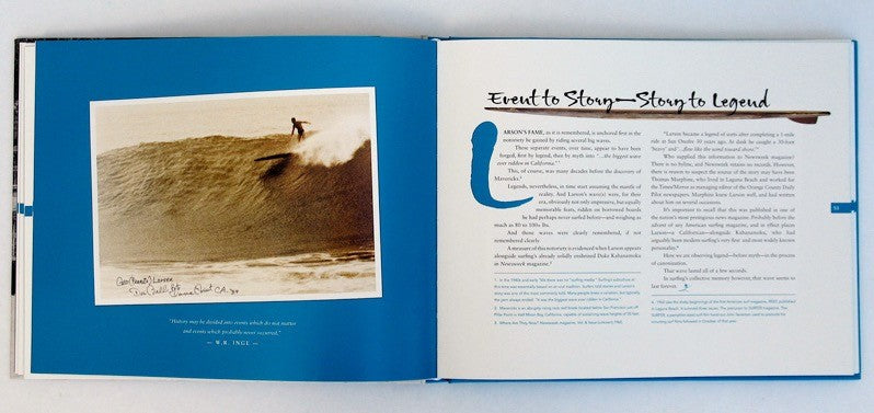 Livre de Surf: PEANUTS - George Peanuts Larson (texte de Craig Lockwood)