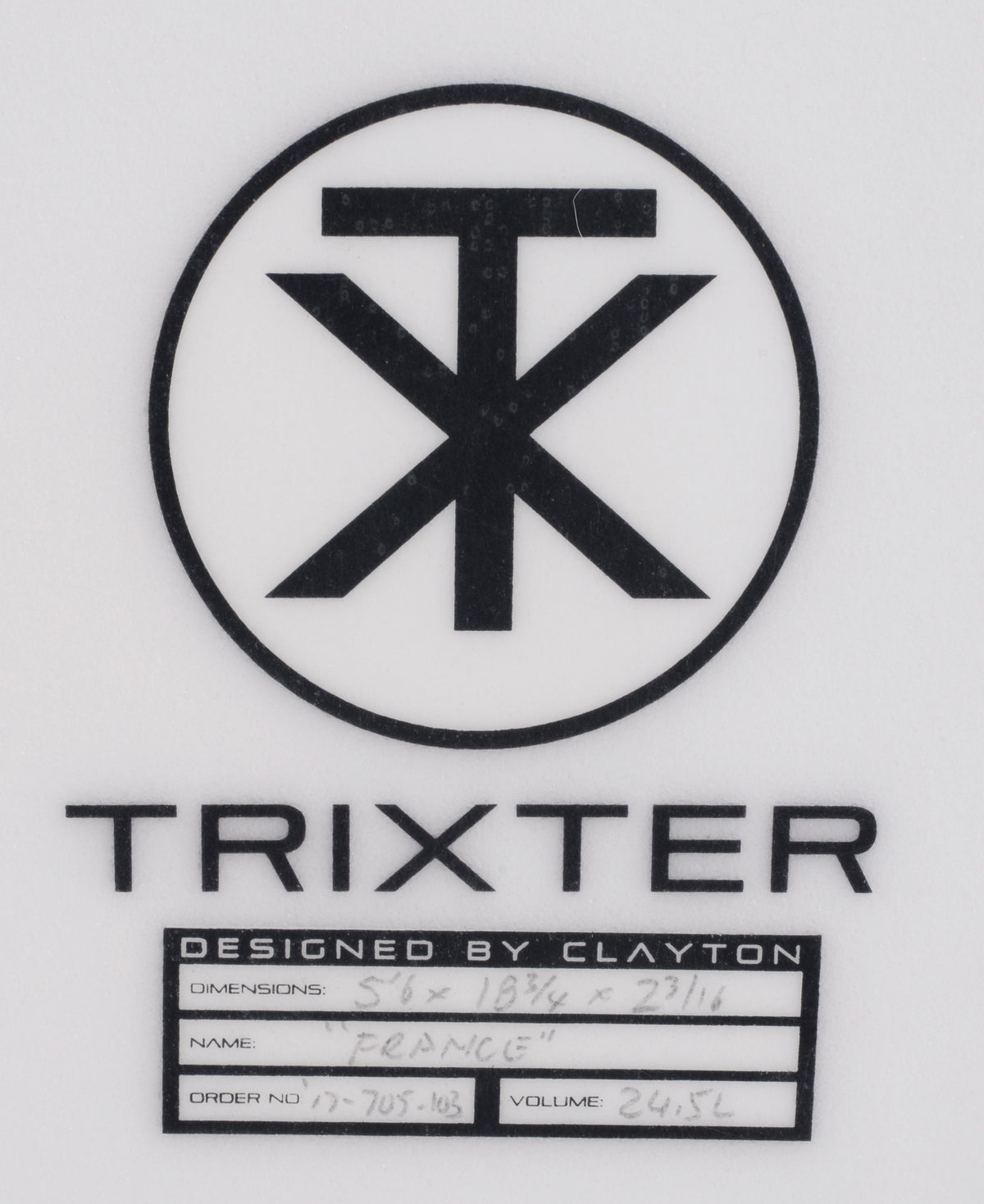 CLAYTON Surfboards - Trickster (PU) Fcs - 5'6