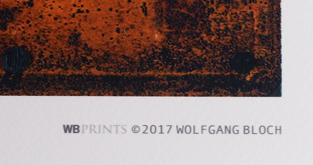 Lithographie WOLFGANG BLOCH no. 200-04