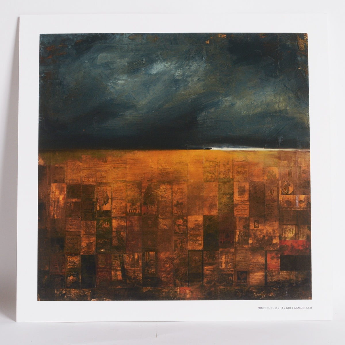 Lithographie WOLFGANG BLOCH no. 151-03