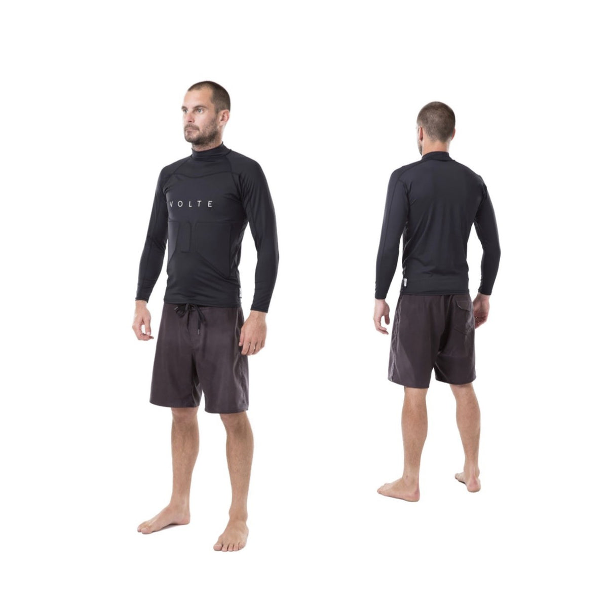 Men's Lycra Surf VOLTE Padded Long Sleeves